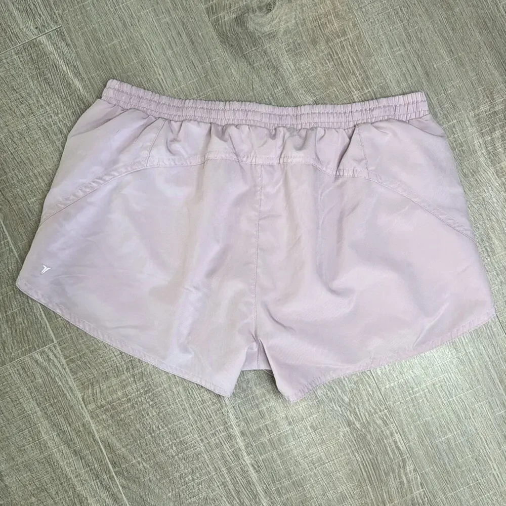 2 pairs of OLD NAVY ACTIVE GO DRY Women’s Pink Burgundy Athletic Running Shorts